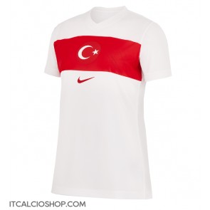 Turkey Prima Maglia Femmina Europei 2024 Manica Corta